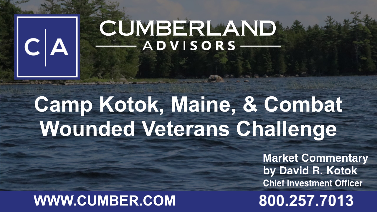 Camp Kotok, Maine, & Combat Wounded Veterans Challenge by David R. Kotok
