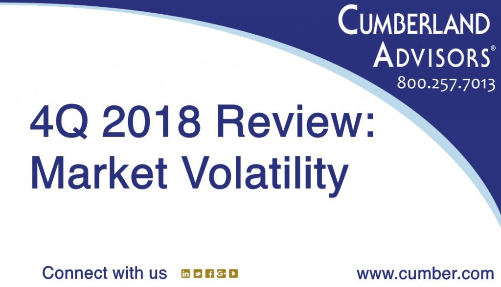 Market Commentary - Cumberland Advisors - 4Q 2018 Review Market Volatility