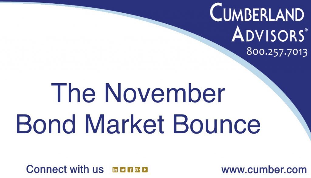 Market Commentary - Cumberland Advisors - The November Bond Market Bounc