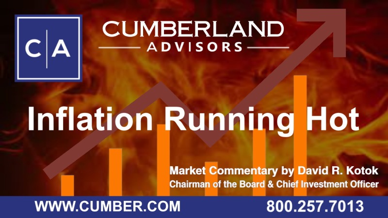 Cumberland Advisors Market Commentary - Inflation Running Hot by David R. Kotok