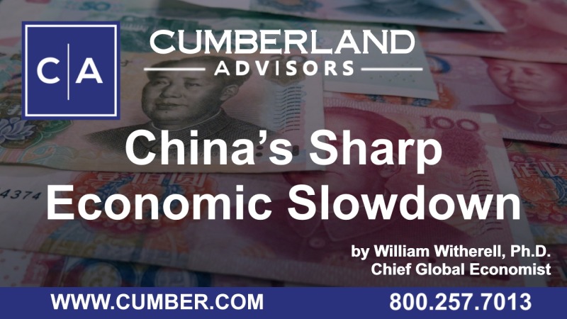Cumberland Advisors Market Commentary - China’s Sharp Economic Slowdown by William H. Witherell, Ph.D.