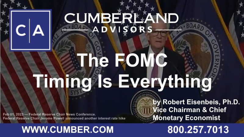 Cumberland Advisors Market Commentary - 'The FOMC – Timing Is Everything' by Robert Eisenbeis, Ph.D.