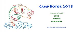 Camp Kotok 2018 Banner