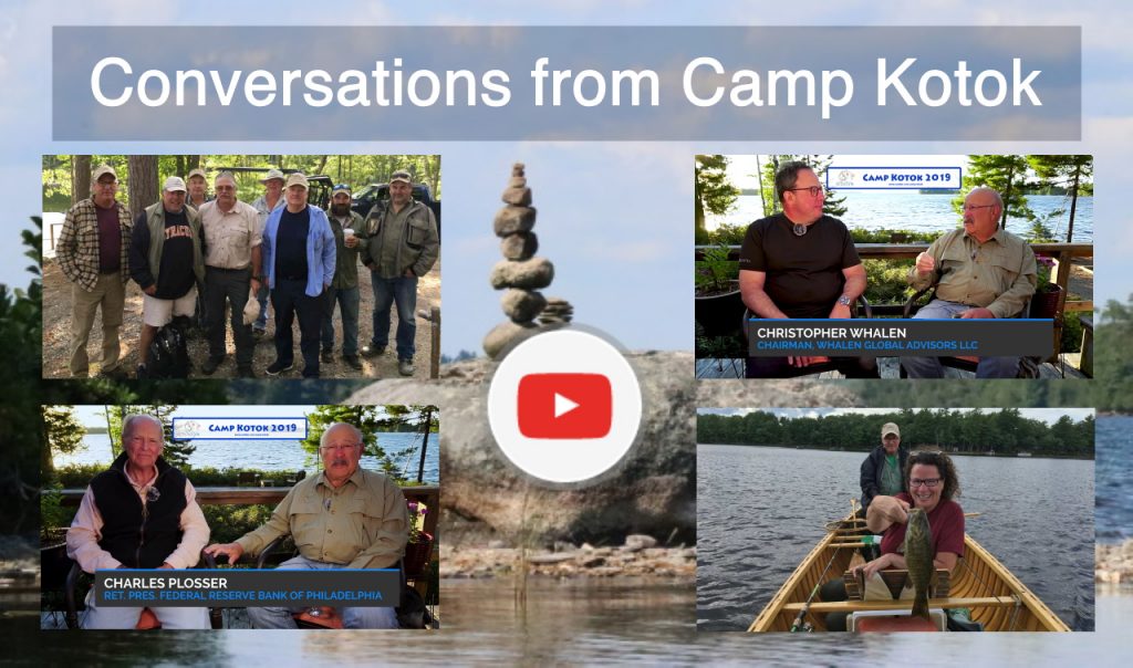 Camp Kotok - Big Lake - Stacked Stones - Conversations from Camp Kotok